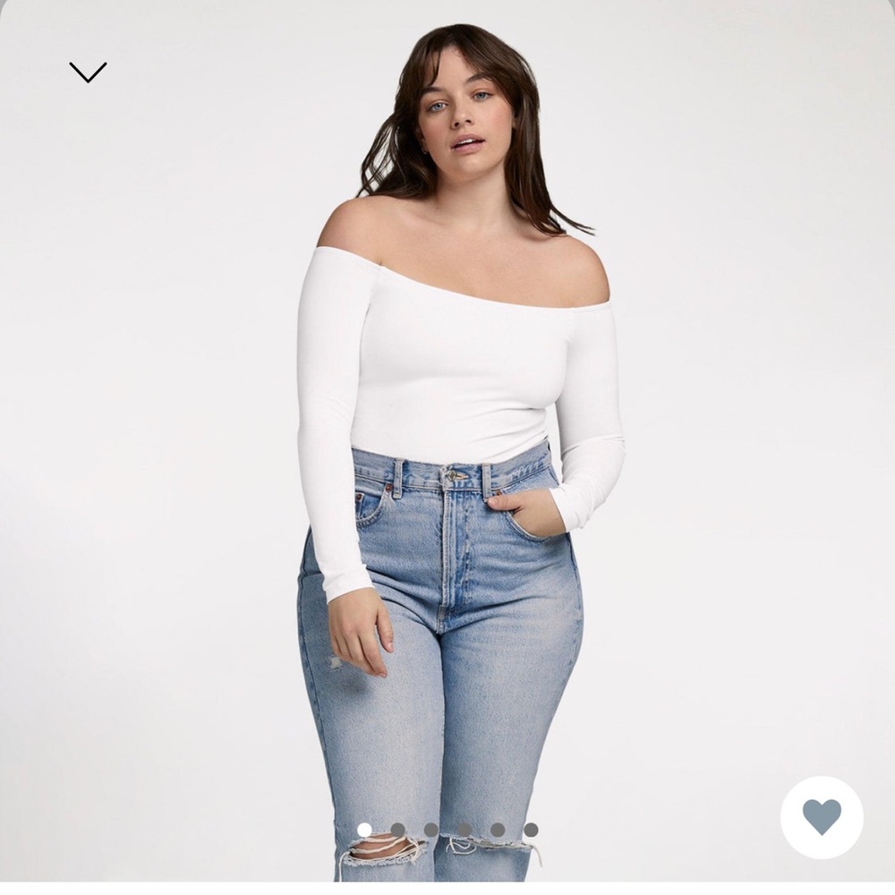 Nuuds off the shoulder bodysuit